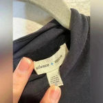 Silence + Noise Violetta Cupro Mock Neck Mini Dress Size S Photo 4