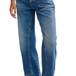 Free People NWT  We The Free Risk Taker Raw Hem Straight Leg Jeans Chance Size 30 Photo 0