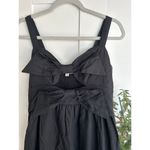 CAMI NYC Black Kaylyn Sleeveless Bow Tiered Cutout Midi Dress, Size M, NWOT Size M Photo 2