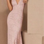 BHLDN Fame And Partners x  Magnolia Formal Dress Floral Light Pink Size 10 Photo 0