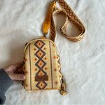 Wrangler  Crossbody Bag with Card Wallet
Aztec Sling Bag Yellow NEW Photo 1