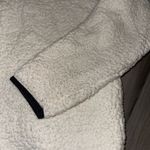 PINK - Victoria's Secret Victorias Secret PINK Cream Sherpa Sweatshirt Pullover Size Women’s Medium Photo 3