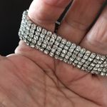 Badgley Mischka New  5 row Crystal Stretch Bracelet Photo 1