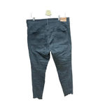 Madewell 9" Mid-Rise Skinny Jeans in Berkeley Black: Button-Through Size 32 Photo 6