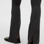 Lululemon  Soft Sueded Split-Hem High-Rise Mini-Flare Pant *Regular Black Size 0 Photo 2