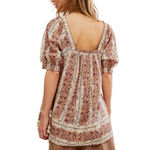 Free People Vintage Lover Blouse Relaxed Cotton Babydoll Cottage Floral M NWT Photo 1