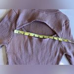 Say What? Sexy Brown Ribbed Dress High Split Say What ? Bust Line Plum  Size M Photo 4