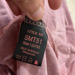 POL Not Your Typical Twist Front V Neck Sleeveless Tank Top Dusty Rose Size S Photo 4