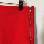 Lush – Red Mini Skirt – Women – Size L – Side Zip – Solid A Photo 5