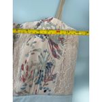 BCBGMAXAZRIA ‎ Elle Lace Floral Print Maxi Dress Sleeveless Evening Gown Photo 7