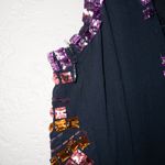 Urban Outfitters Cooperative x  Navy Fully Beaded Tank Shift Dress Size Small Photo 7