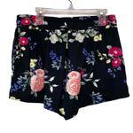 Flora Nikrooz NWOT  Black Floral Pajama Shorts Photo 2