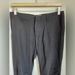 Nili Lotan Military Ankle Zip Jogger Pants Black Size 4 Photo 3