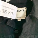 L'Agence L’agence Janelle Cropped Black Jacket Photo 5