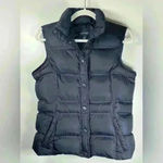 Lands' End  Warm Cozy Puffer Vest Down Feather Dark Navy Women’s Size Small 6-8 Photo 10