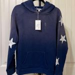 Tricia Fix Star Hoodie | NWT Blue Size M Photo 0