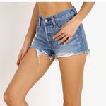 Levi's Levi’s Indigo Avenue High Rise Denim Cut Offs Photo 8