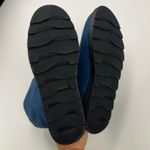 Muk Luks Blue Faux Suede Winter Boots Red Plaid Calf Lining NEW Women’s Size 10 Photo 5