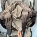 LARGE Lug Puddle Jumper LE Tote Bag Handbag Travel Crossbody Carryon Steel Grey Gray Photo 2