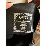 Cato  Black Plaid High Waist Seamless Maternity Leggings Medium Photo 2