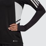 Adidas  Black and White Fitted Long Sleeve Jersey Photo 1