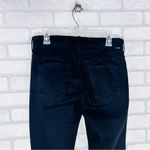 MOTHER High Waisted Looker Jeans in Not Guilty Wash Size 31 Black Photo 7