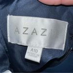 Azazie Siobhan Navy Blue Chiffon Occasion Dress Photo 9