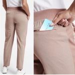 Athleta Brooklyn Textured Ankle Pant 982287 in Grain Camo Mocha Latte Size 8 Photo 3