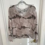 Bohme  Tie Dye Terry Long Sleeve Top Photo 1