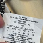 MiracleSuit  Black White Stripe Opposites Attract Sanibel Swimsuit Size 14 NWT Photo 9