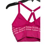 Reebok  Sports Bra Workout Wire Free Design Adjustable Straps Pink Women's L NWOT Photo 4