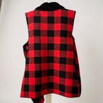 Say What? Say What? Red and Black Checkered Vest Photo 1