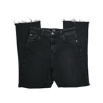 BDG Womens 26 Kick Flare High Rise Cropped Jeans in Black Photo 3