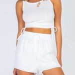 Princess Polly  Amelia Short White Size 4 Photo 0