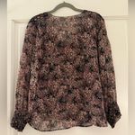 Ulla Johnson  Silk Peasant Floral Print Blouse Photo 2