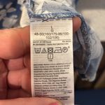 Gap  Blue & White Floral Elastic Waist Dress - Size L Photo 4