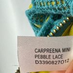 Diane Von Furstenberg  Carpreena Pebble Lace Mini‎ Dress in Green Size 2 Photo 7
