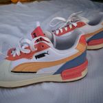 Puma White and Pink Athletic Shoes Size 8.5US Wn’s ,6UK,39EUR ,25 Cm. Photo 6