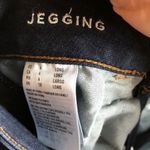 American Eagle Dark Wash Super Stretch Jeggings Photo 4