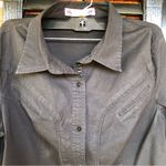 Levi's Ladies Levi’s Black Button Up Shirt L Photo 1