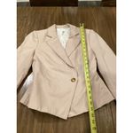 ALC Frank A.L.C. Fremont Single Button Blazer Jacket 6 Linen Cotton Blend size 4 Photo 7