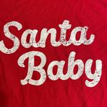 Isabel Maternity Santa Baby Long Sleeve Holiday Tee Red Size undefined Photo 14