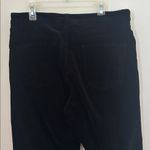 Jones New York Black Velvet Flared Jeans sz 10 Photo 4