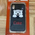 Coca-Cola  COKE Polar Bear Black iPhone Case for iPhone X/XS NEW Photo 1