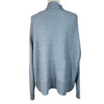 a.n.a . X-Large Cardigan Sweater Open Front Long Sleeve Stretch Puritan Blue New Photo 3