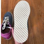 AS 98 Leather Alfie Sneakers Perforated Suede Lace Up Gray Pink Size 38 US 7.5 Photo 6