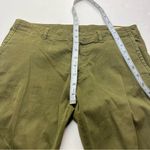 Nili Lotan Cropped Military Jogger Pant Womens Size 2 Green Zipper Pockets Photo 6