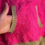 Juicy Couture  Neon Pink Fuzzy Eyelash Sweater Photo 2