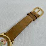 Vintage 90s Valdawn Precious Moments musical Watch 33mm Gold Tone running Photo 3
