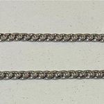 Crocs Silver Set Pair of 2 Pyramid Stud Studded Chains Shoe Shoes Charm Jibbitz ⛓️ Photo 0